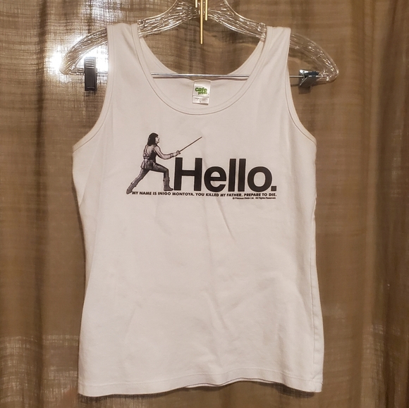 Inigo Montoya Princess Bride Tank Size L - Picture 1 of 3